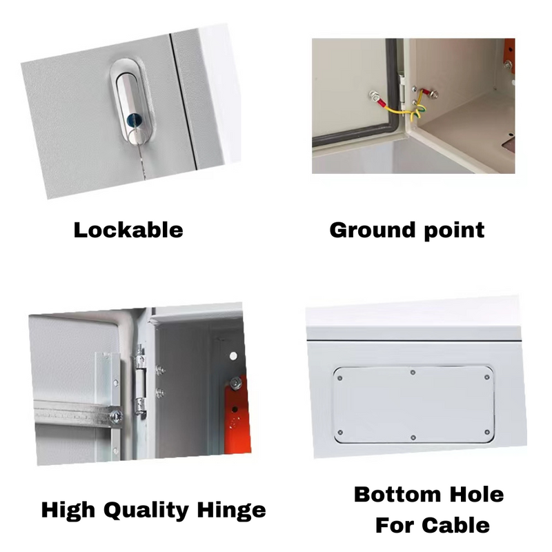 Load image into Gallery viewer, Aluminium Electrical Enclosure CCTV/Alarm Security Equipment Lockable Safe Metal Box Wall Mount - Polar Tech Australia
