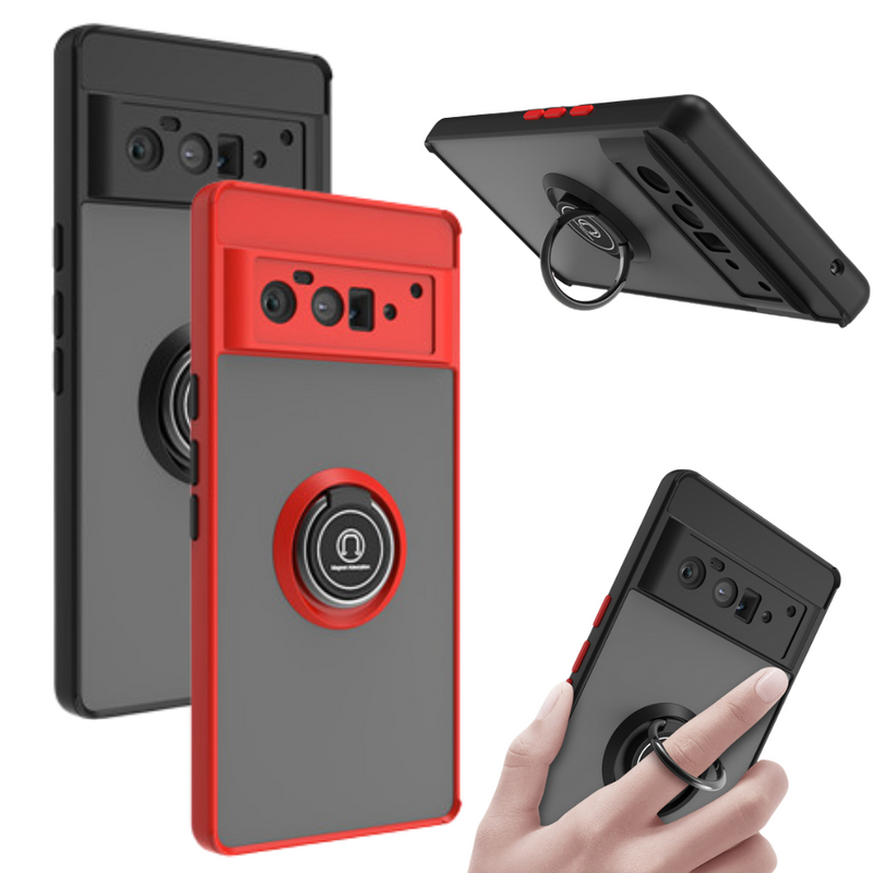 Load image into Gallery viewer, Google Pixel 7 / 7 Pro Magnet Magnetic Ring Holder Case - Polar Tech Australia
