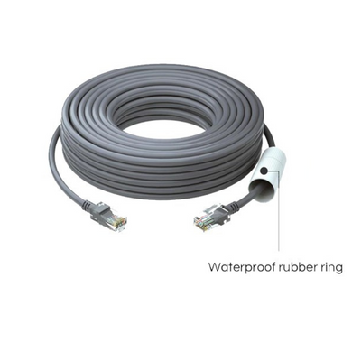 [20M][Pre-Made][With Weather Proof Ring] Cat5e Pre-Made Cable For CCTV Intercom Security System - Polar Tech Australia