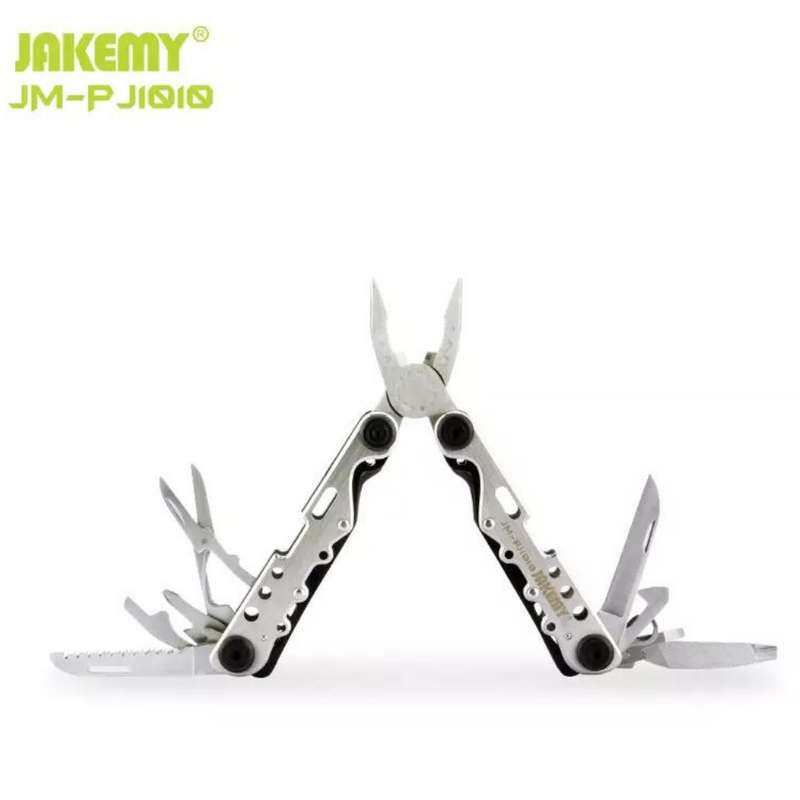 Load image into Gallery viewer, [JM-PJ1010] Jakemy 10 in 1 Multifunctional Outdoor Camping Portable Combined Foldable Plier Knife Cutter - Polar Tech Australia
