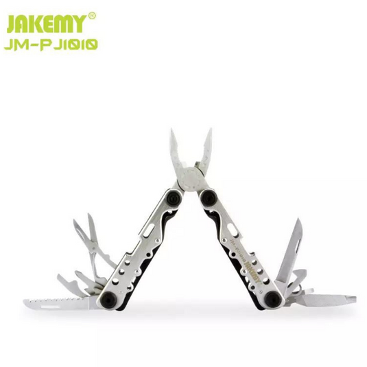 [JM-PJ1010] Jakemy 10 in 1 Multifunctional Outdoor Camping Portable Combined Foldable Plier Knife Cutter - Polar Tech Australia