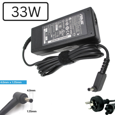 [19V-1.75A/33W][4.0x1.35] ASUS VivoBook Laptop AC Power Supply Adapter Charger - Polar Tech Australia