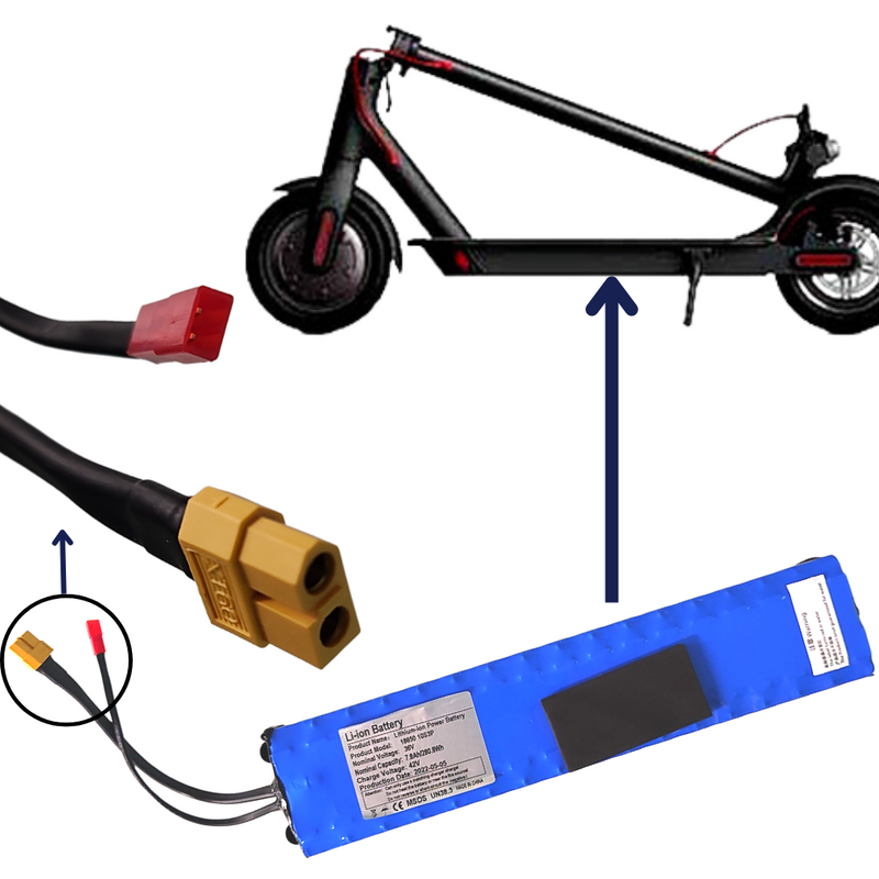 Load image into Gallery viewer, [HR-15][36V/10.4Ah] E-Go Xiaomi Electric Scooter 18650 Replacement Battery Pack - Polar Tech Australia

