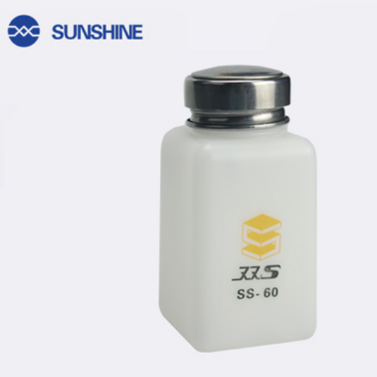 Sunshine SS-60 Repair Isopropyl Alcohol Plastic Bottle Container 180ML - Polar Tech Australia