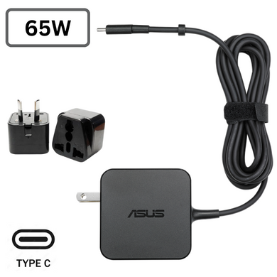 [65W][Type-C] ASUS USB C ZenBook Laptop AC Wall Super Fast Charger Travel Adapter - Polar Tech Australia