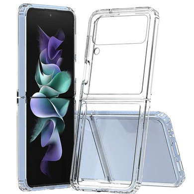 Samsung Galaxy Flip 4 (SM-F721) SPACE Transparent Rugged Clear Shockproof Case Cover - Polar Tech Australia