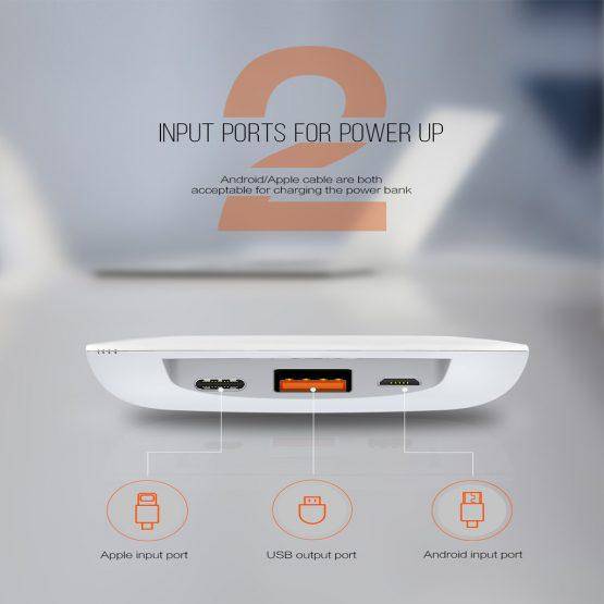 Cargue la imagen en el visor de la galería, [PW1003] LDNIO 10000mAh QI Wireless Charging Power Bank Portable Charger - Polar Tech Australia
