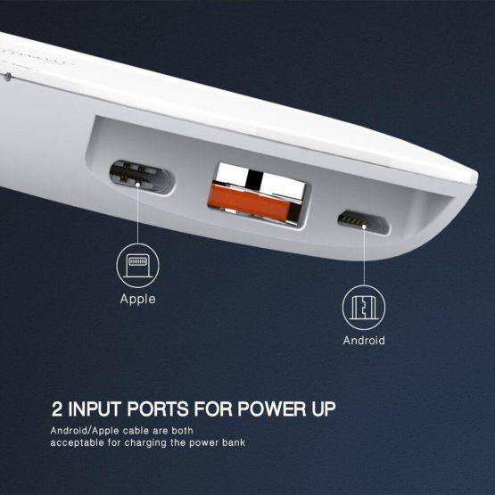 Load image into Gallery viewer, [PW1003][10000mAh] LDNIO QI Wireless Charging Power Bank Portable Charger - Polar Tech Australia
