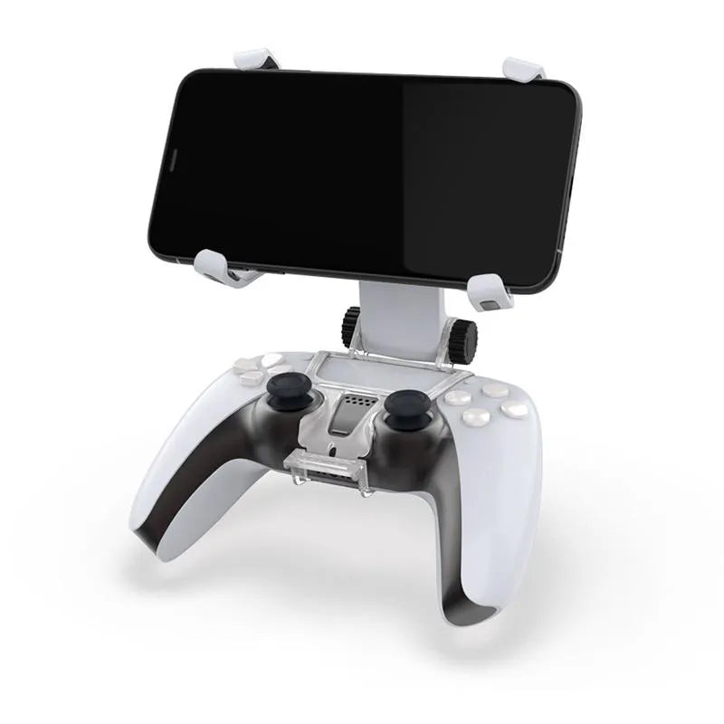 Load image into Gallery viewer, Sony PlayStation 5 X Shape Phone Clamp Stand Holder with Adjustable Stand - Game Gear Hub
