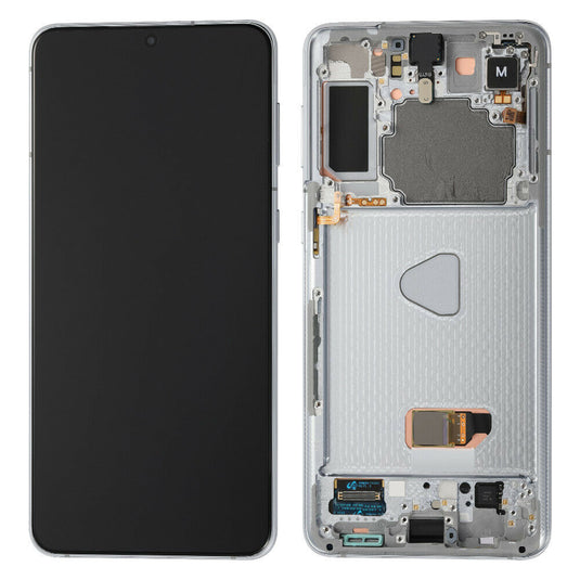 [Samsung Service Pack] Samsung Galaxy S21 Plus (SM-G996) LCD Touch Digitizer Screen Assembly With Frame - Polar Tech Australia
