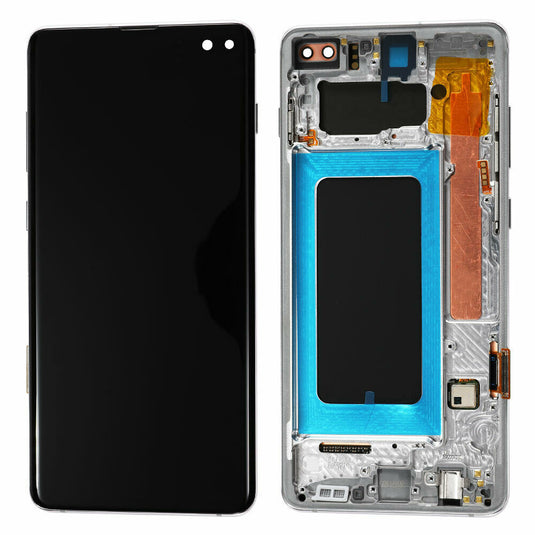 [ORI][With Frame] Samsung Galaxy S10 Plus (SM-G975) LCD Touch Digitizer Screen Assembly - Polar Tech Australia