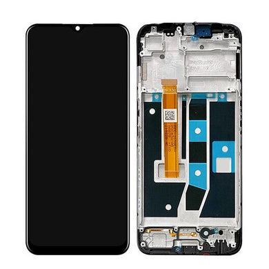 [With Frame] OPPO A57 (CPH2387) & A57s (CPH2385) LCD Digitizer Display Touch Screen Assembly - Polar Tech Australia