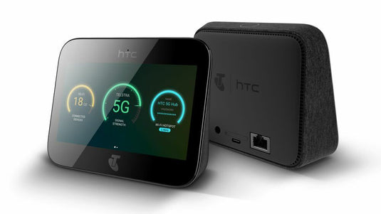 [Used 9/10] HTC 5G HUB Portable Pocket Wifi Sim Card Super Fast Internet Wireless Hotspot Router - Polar Tech Australia