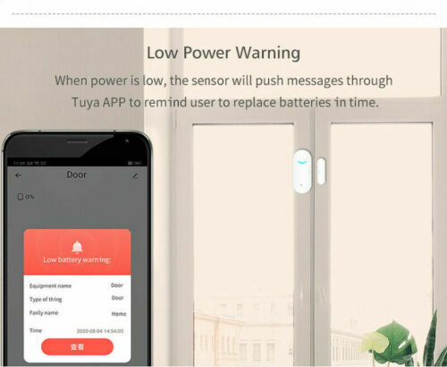 Cargue la imagen en el visor de la galería, [TUYA Smart Home] Battery Powdered Door &amp; Window Sensor Alarm Burglary Detector Home Security - Polar Tech Australia
