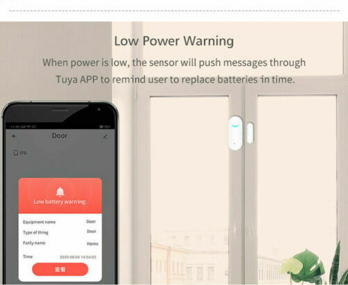 Load image into Gallery viewer, [TUYA Smart Home] Battery Powdered Door &amp; Window Sensor Alarm Burglary Detector Home Security - Polar Tech Australia
