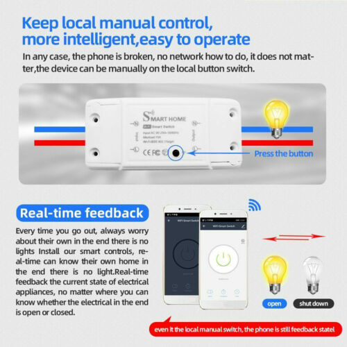 [TUYA Smart Home] Wireless WIFI Smart Switch - Polar Tech Australia