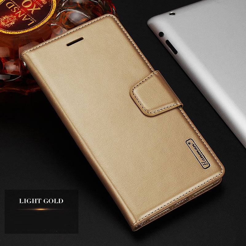 Load image into Gallery viewer, Samsung Galaxy A21s Hanman Premium Quality Flip Wallet Leather Case - Polar Tech Australia
