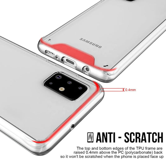 Samsung Galaxy A23 4G (SM-A235F) SPACE Transparent Rugged Clear Shockproof Case Cover - Polar Tech Australia