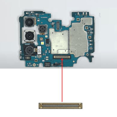 Samsung Galaxy A32 5G (A326) Motherboard LCD Main Flex FPC Connector - Polar Tech Australia
