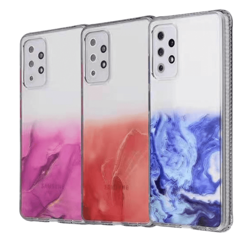 Load image into Gallery viewer, Samsung Galaxy A32 5G TPU Transparent Cloud Paint Soft Rubber Case - Polar Tech Australia
