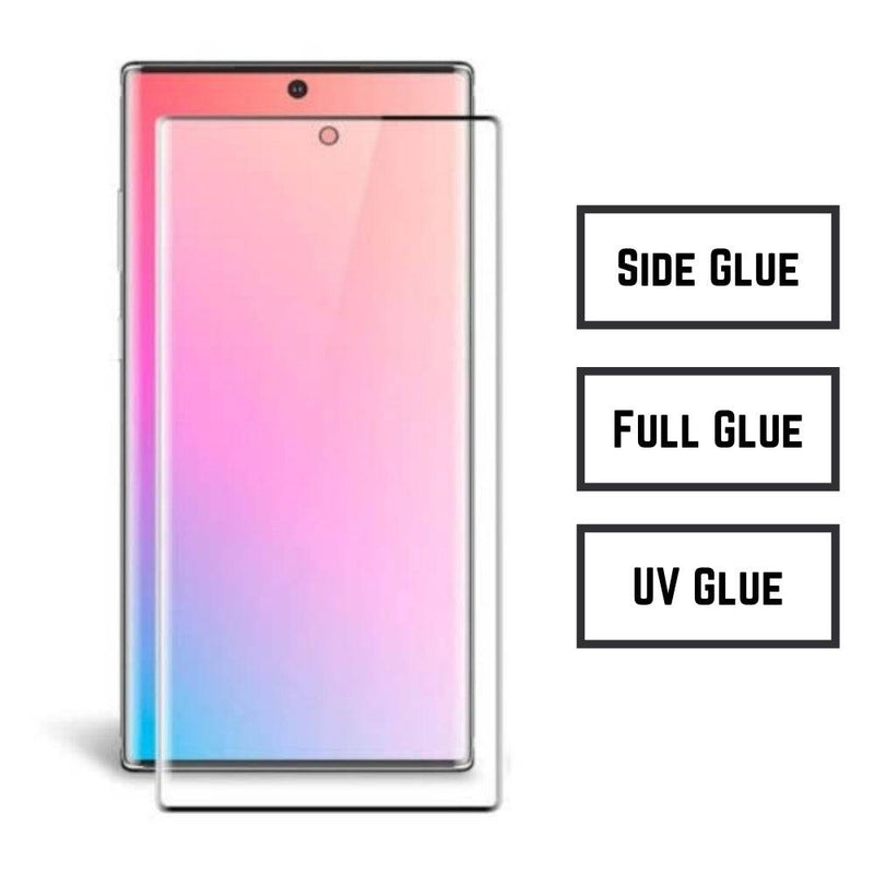 Load image into Gallery viewer, Samsung Galaxy Note 10 Plus Side/Full/UV Glue Tempered Glass Screen Protector - Polar Tech Australia
