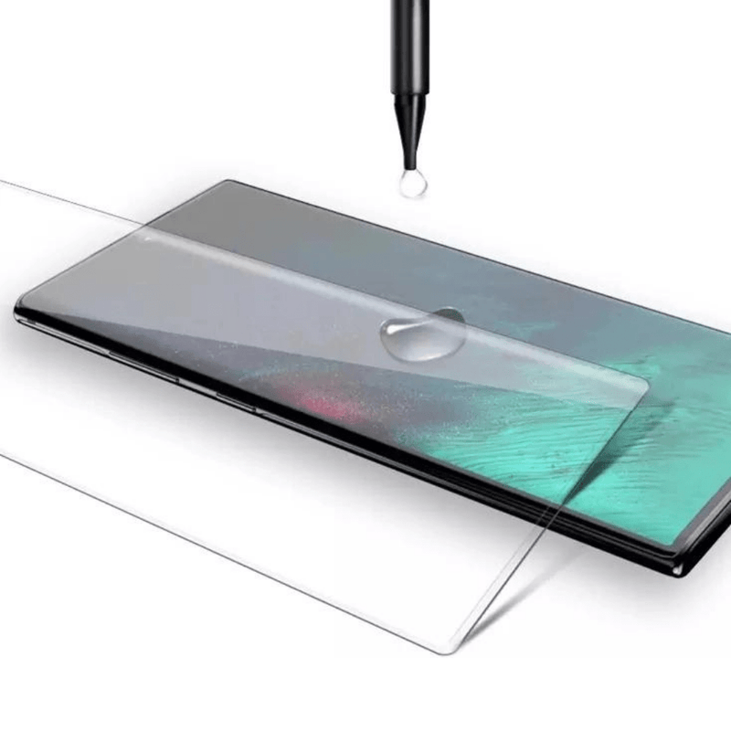 Load image into Gallery viewer, Samsung Galaxy Note 10 Plus Side/Full/UV Glue Tempered Glass Screen Protector - Polar Tech Australia
