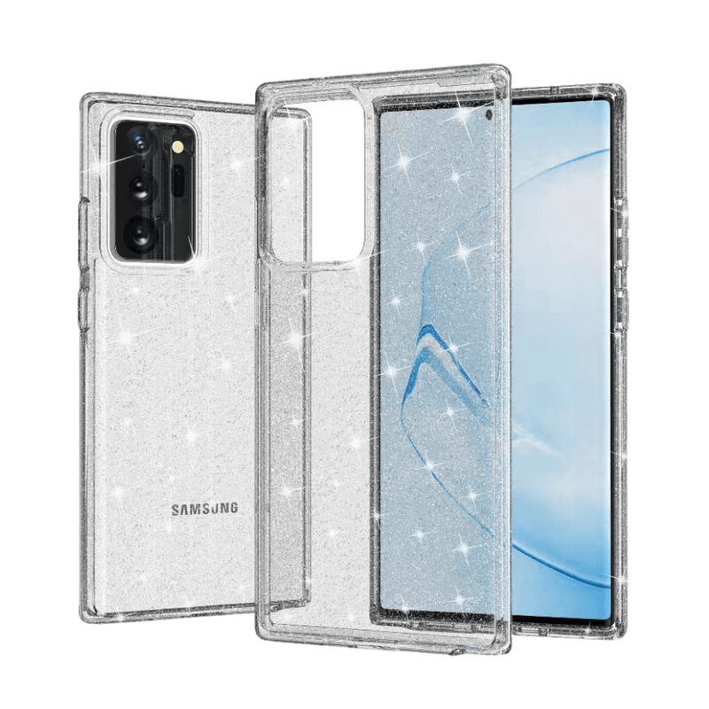 Load image into Gallery viewer, Samsung Galaxy Note 20 / Note 20 Ultra Ultimake Glitter Star Flash Clear Transparent Case - Polar Tech Australia

