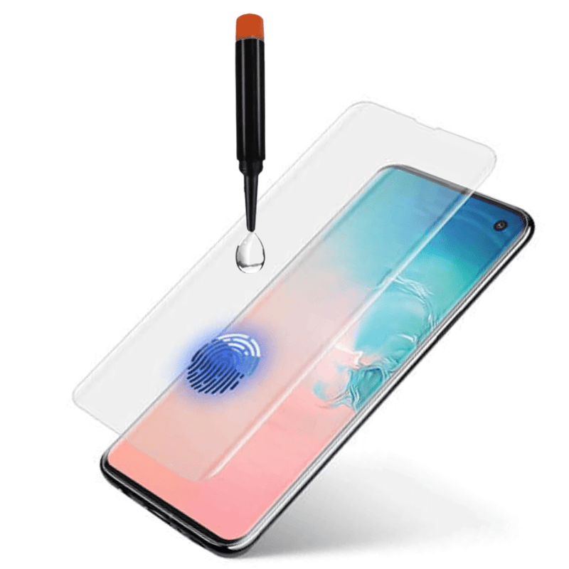 Load image into Gallery viewer, Samsung Galaxy S10 Plus Side/Full/UV Glue Tempered Glass Screen Protector - Polar Tech Australia
