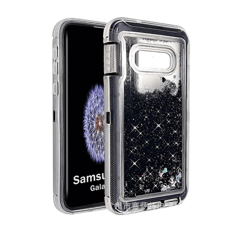 Chargez l&#39;image dans la visionneuse de la galerie, Samsung Galaxy S10/S10 Plus Glitter Clear Transparent Liquid Sand Watering Case - Polar Tech Australia
