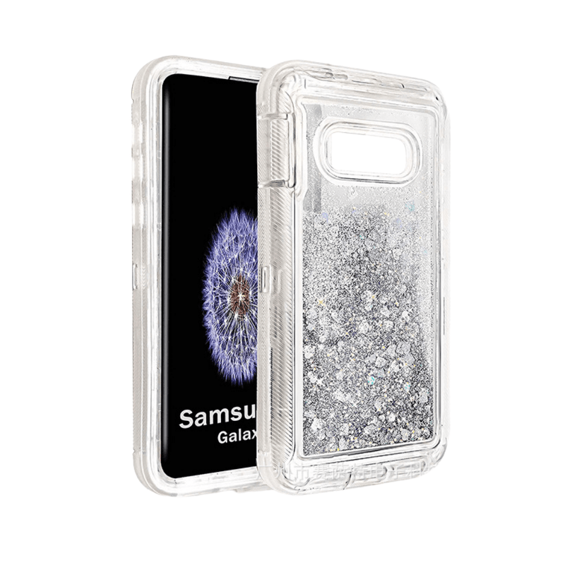 Chargez l&#39;image dans la visionneuse de la galerie, Samsung Galaxy S10/S10 Plus Glitter Clear Transparent Liquid Sand Watering Case - Polar Tech Australia
