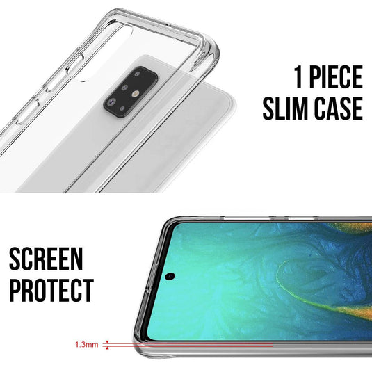 Samsung Galaxy S10/S10e/S10 Plus/S10 5G SPACE Transparent Rugged Clear Shockproof Case Cover - Polar Tech Australia