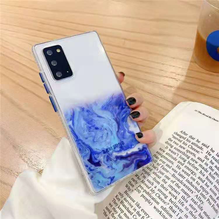 Load image into Gallery viewer, Samsung Galaxy S21 / Plus / Ultra TPU Transparent Cloud Paint Soft Rubber Case - Polar Tech Australia

