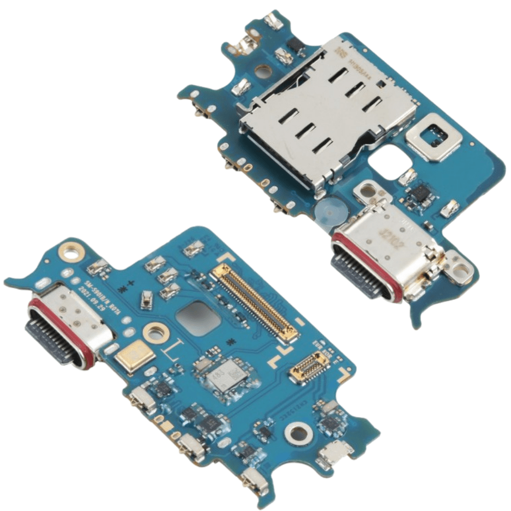 Samsung Galaxy S22 5G (SM-S901) Charging Port & Sim Reader & Mic Sub ...