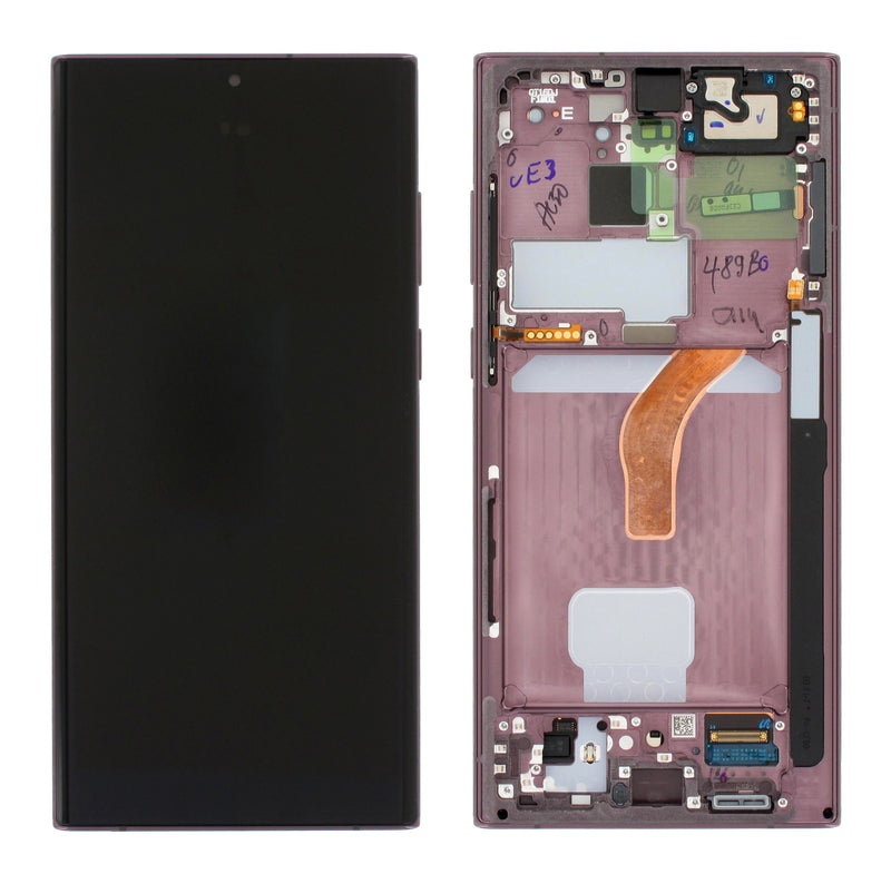 Load image into Gallery viewer, [Samsung Service Pack] Samsung Galaxy S22 Ultra (SM-S908) LCD Touch Digitizer Screen Assembly With Frame - Polar Tech Australia
