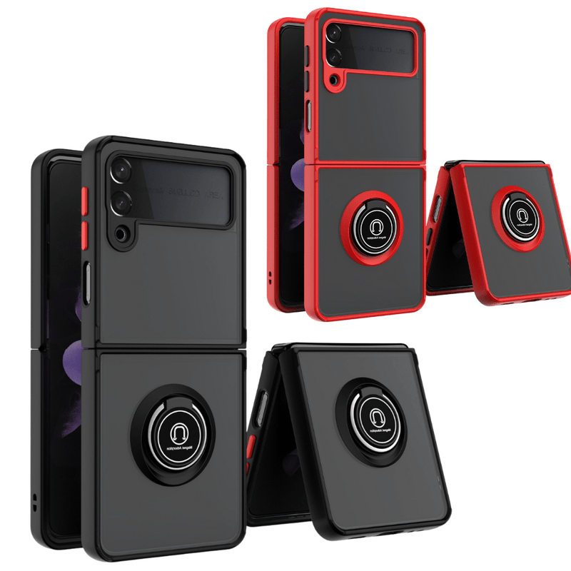 Load image into Gallery viewer, Samsung Galaxy Z Flip 4 5G (SM-F721) Magnet Ring Holder Case - Polar Tech Australia
