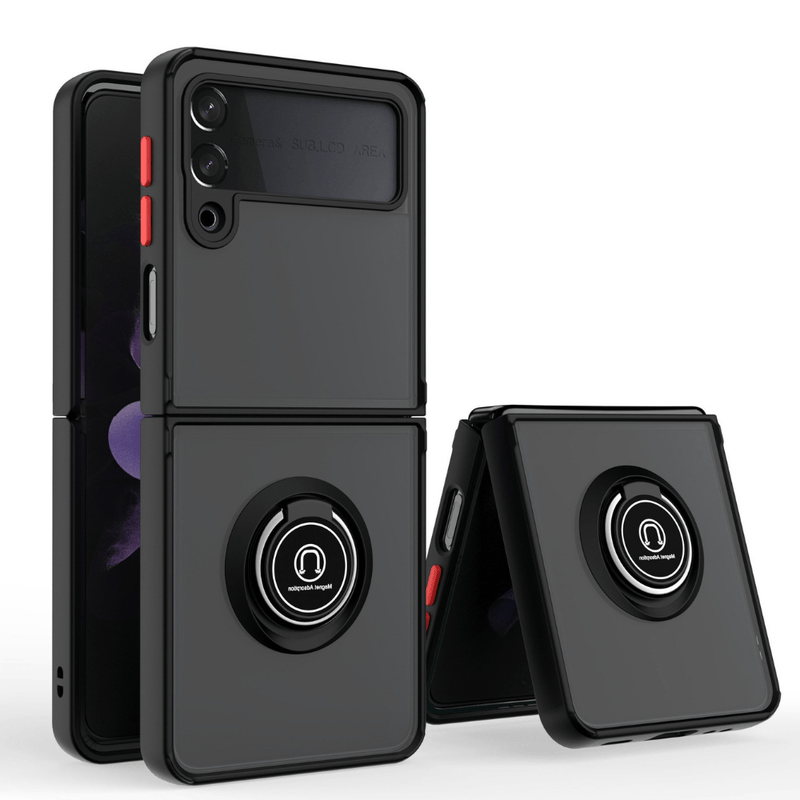 Load image into Gallery viewer, Samsung Galaxy Z Flip 4 5G (SM-F721) Magnet Ring Holder Case - Polar Tech Australia
