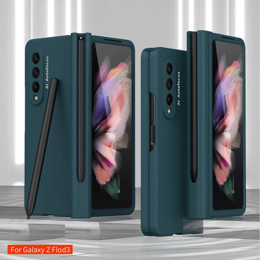 Samsung Galaxy Z Fold 2 5G (SM-F916) 360 Degree Full Covered Protection Transparent Hard Shell Case (Built-In Glass Protector) - Polar Tech Australia