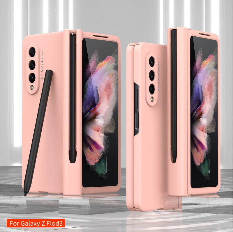 Load image into Gallery viewer, Samsung Galaxy Z Fold 2 5G (SM-F916) 360 Degree Full Covered Protection Transparent Hard Shell Case (Built-In Glass Protector) - Polar Tech Australia
