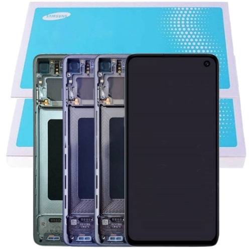 [Samsung Service Pack] Samsung Galaxy S10e (SM-G970) LCD Touch Digitizer Screen Assembly With Frame - Polar Tech Australia