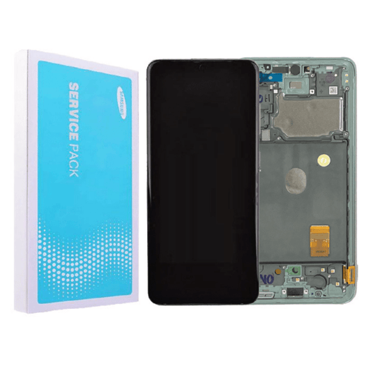 [Samsung Service Pack] Samsung Galaxy S20 FE (SM-G780/781) LCD Touch Digitizer Screen Assembly With Frame - Polar Tech Australia