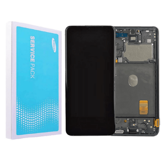 [Samsung Service Pack] Samsung Galaxy S20 FE (SM-G780/781) LCD Touch Digitizer Screen Assembly With Frame - Polar Tech Australia
