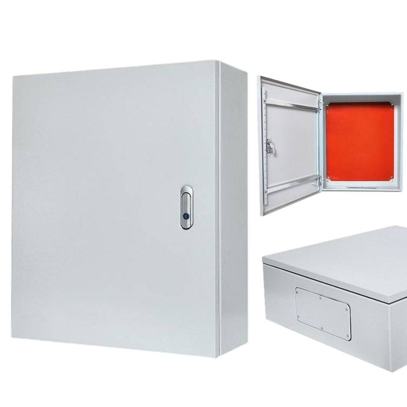 Load image into Gallery viewer, Stainless Steel Electrical Enclosure CCTV/Alarm Security Equipment Lockable Safe Box Wall Mount - Polar Tech Australia
