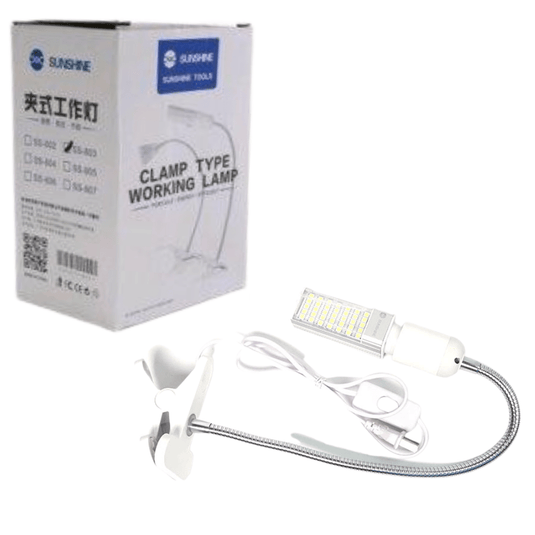 SUNSHINE High Quality 35pcs LED Bulb Flexible Adjustable Rechargeable Clamp SS-803 - Polar Tech Australia