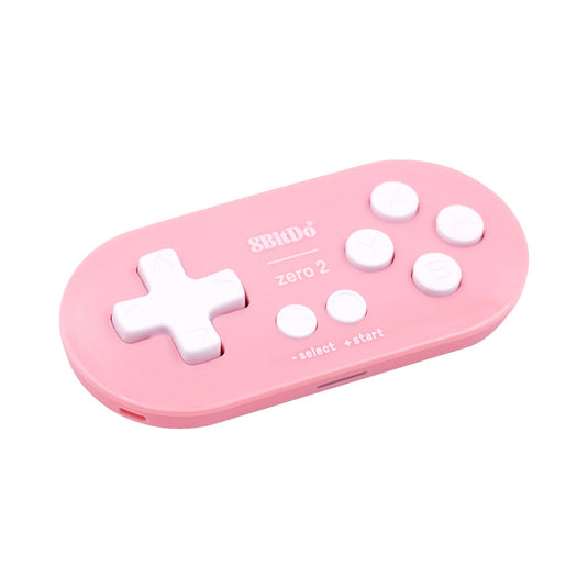 Zero 2 Bluetooth Gamepad for Nintendo Switch/Windows/Android/macOS/Raspberry Pi - Pink (80EK) - Game Gear Hub