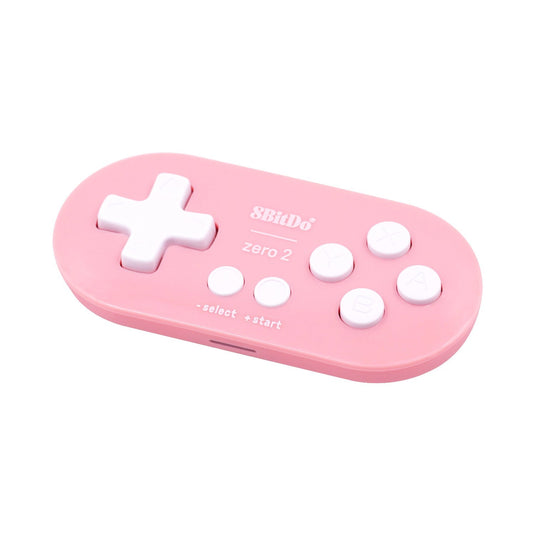 Zero 2 Bluetooth Gamepad for Nintendo Switch/Windows/Android/macOS/Raspberry Pi - Pink (80EK) - Game Gear Hub