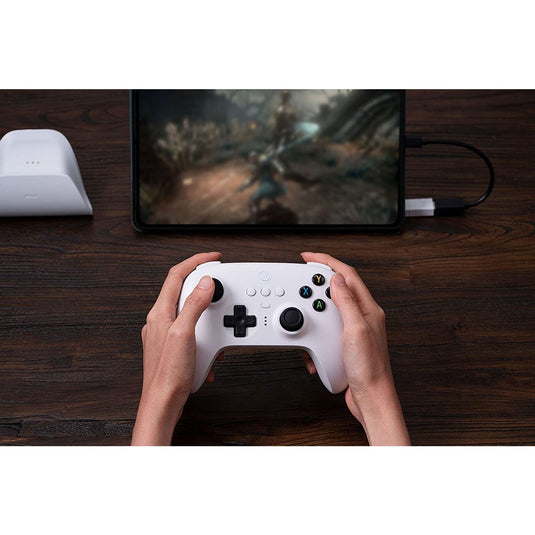 Ultimate 2.4G Wireless Controller with Charging Dock for Windows PC/Android/Raspberry Pi - Game Gear Hub