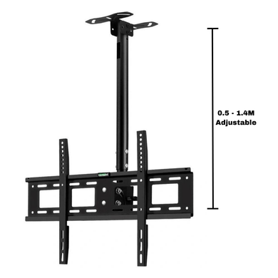 Universal Adjustable Monitor TV Ceiling Mount Bracket Hanger (26