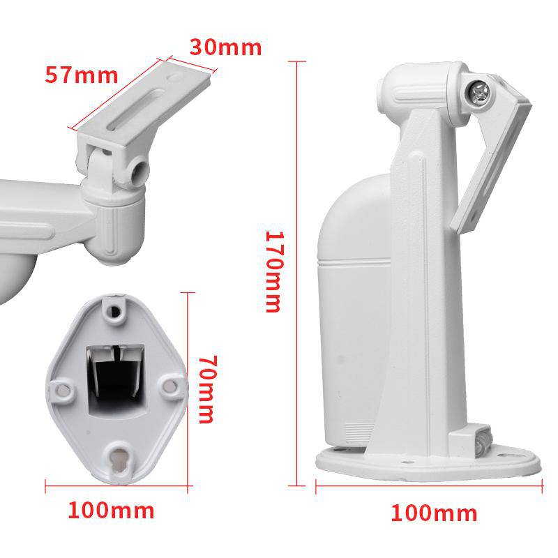 Load image into Gallery viewer, [Aluminium][306] Universal CCTV Bullet Camera Wall or Ceiling Mount Bracket Holder - Polar Tech Australia
