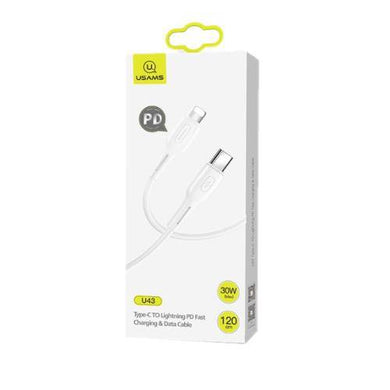 US-SJ406 U43 Type-C TO Lightning PD Fast Charging & Data Cable - Polar Tech Australia