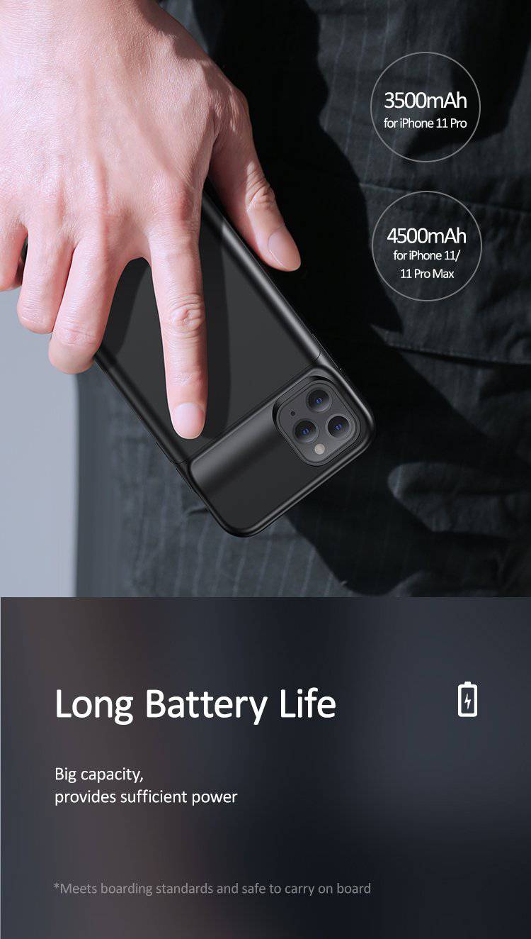 Cargue la imagen en el visor de la galería, USAMS iPhone 12/Mini/Pro/Max High Capacity Smart Battery Charger Case - Polar Tech Australia
